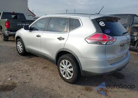 2016 Nissan Rogue S/Sl/Sv from USA, damaged, VIN KNMAT2MV6GP671252